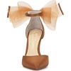 image:imageJessica Simpson Phindies Tulle Bow PumpGolden Copper Satin
