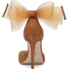 image:imageJessica Simpson Phindies Tulle Bow PumpGolden Copper Satin