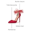image:imageJessica Simpson Phindies Tulle Bow PumpRed Muse