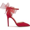 image:imageJessica Simpson Phindies Tulle Bow PumpRed Muse