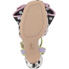 image:imageJessica Simpson Womens Olivine Bow Heeled SandalBlackWhiteLilac Satin