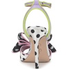 image:imageJessica Simpson Womens Olivine Bow Heeled SandalBlackWhiteLilac Satin