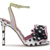 image:imageJessica Simpson Womens Olivine Bow Heeled SandalBlackWhiteLilac Satin