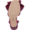 image:imageJessica Simpson Womens Olivine Bow Heeled SandalBlue Red Combo Stripe Satin