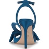 image:imageJessica Simpson Womens Olivine Bow Heeled SandalLuminous Teal Satin