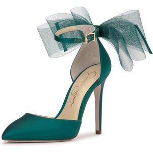 image:imageJessica Simpson Phindies Tulle Bow PumpGem Green