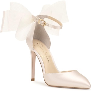 image:imageJessica Simpson Phindies Tulle Bow PumpOffwhite