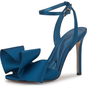 image:imageJessica Simpson Womens Olivine Bow Heeled SandalLuminous Teal Satin