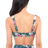 image:imageJessica Simpson Gardenia Paradise Halter Bra TopDark Navy Multi