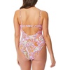 image:imageJessica Simpson Gardenia Paradise Tie Waist OnePieceMandarin Multi