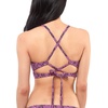 image:imageJessica Simpson Snake Charmer Side Shirred Hipster BottomsFuchsia Cropped Cami Top