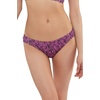 image:imageJessica Simpson Snake Charmer Side Shirred Hipster BottomsFuchsia Hipster Bottoms