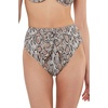 image:imageJessica Simpson Snake Charmer Side Shirred Hipster BottomsNatural