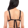 image:imageJessica Simpson Womens Mix amp Match Solid Spring Bikini Swimsuit Separates Top amp BottomBlack Retro Bra Top