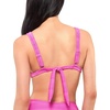 image:imageJessica Simpson Womens Mix amp Match Solid Spring Bikini Swimsuit Separates Top amp BottomFuchsia