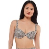 image:imageJessica Simpson Snake Charmer Side Shirred Hipster BottomsSnake Underwire Bikini Top