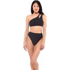 Black One Shoulder Top