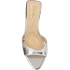 image:imageJessica Simpson Womens Dravie High Heel SandalsSilver Metallic Snake