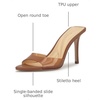 image:imageJessica Simpson Womens Dravie High Heel SandalsSoft Caramel