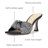 image:imageJessica Simpson Womens Evirra Knotted High Heel SandalsBlack