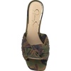 image:imageJessica Simpson Womens Evirra Knotted High Heel SandalsForest Camo Satin