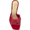 image:imageJessica Simpson Womens Evirra Knotted High Heel SandalsRed Muse