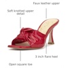 image:imageJessica Simpson Womens Evirra Knotted High Heel SandalsRed Muse