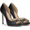 image:imageJessica Simpson Womens Kimli Peep Toe PumpsBlack Metallic Snake Print