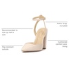 image:imageJessica Simpson Womens Nazela Pointed Toe PumpsChalk