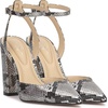 image:imageJessica Simpson Womens Nazela Pointed Toe PumpsChrome Metallic Snake