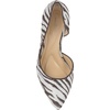 image:imageJessica Simpson Womens Prizma DOrsay PumpIvoryBrown Zebra