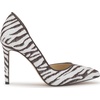 image:imageJessica Simpson Womens Prizma DOrsay PumpIvoryBrown Zebra