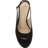 image:imageJessica Simpson Womens Sibilla Slingback Platform PumpsBlack Supreme Microsuede