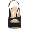 image:imageJessica Simpson Womens Sibilla Slingback Platform PumpsBlack Supreme Microsuede