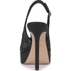 image:imageJessica Simpson Womens Sibilla Slingback Platform PumpsBlackPewter Lurex Lace