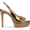 image:imageJessica Simpson Womens Sibilla Slingback Platform PumpsBronze Mirror Metallic
