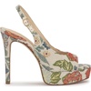 image:imageJessica Simpson Womens Sibilla Slingback Platform PumpsCream Multi
