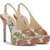 image:imageJessica Simpson Womens Sibilla Slingback Platform PumpsCream Multi