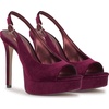 image:imageJessica Simpson Womens Sibilla Slingback Platform PumpsDark Cherry Lux Velvet