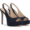 image:imageJessica Simpson Womens Sibilla Slingback Platform PumpsDark Night Sateen