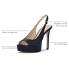 image:imageJessica Simpson Womens Sibilla Slingback Platform PumpsDark Night Sateen