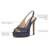 image:imageJessica Simpson Womens Sibilla Slingback Platform PumpsIndigo