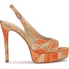 image:imageJessica Simpson Womens Sibilla Slingback Platform PumpsTangerine Combo
