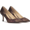 image:imageJessica Simpson Womens Voemi Pointed Toe PumpsBronze Multi Speckled Snake Print