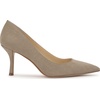 image:imageJessica Simpson Womens Voemi Pointed Toe PumpsLight Grey Supreme Microsuede