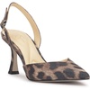 image:imageJessica Simpson Womens Fyvera Classic Slingback PumpsSafari Cloudy Leopard