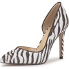 image:imageJessica Simpson Womens Prizma DOrsay PumpIvoryBrown Zebra