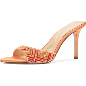 image:imageJessica Simpson Womens Dravie High Heel SandalsBright Tangerine