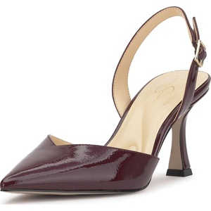 image:imageJessica Simpson Womens Fyvera Classic Slingback PumpsDark Cherry