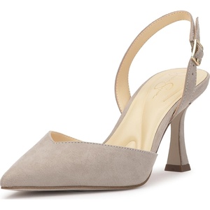 image:imageJessica Simpson Womens Fyvera Classic Slingback PumpsSlate Grey